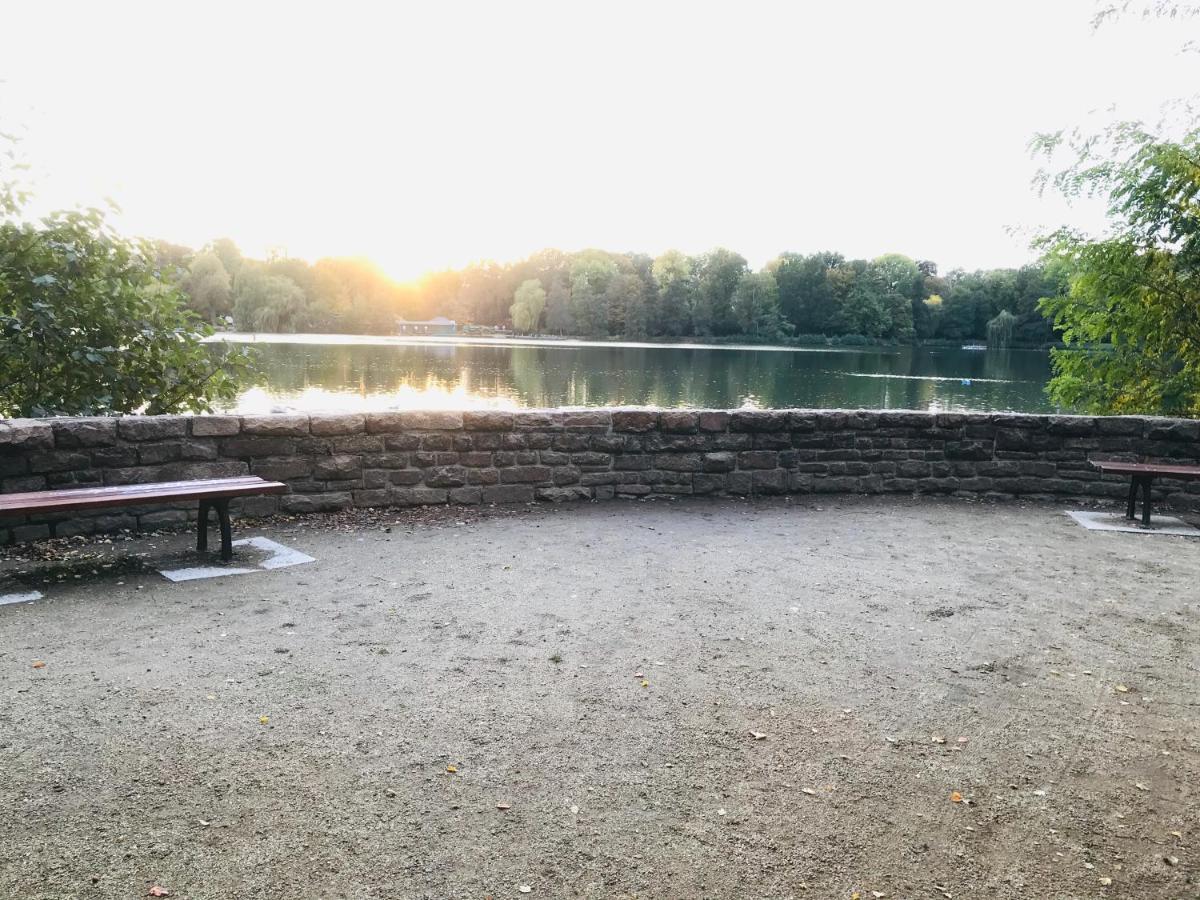 "Glueck Auf" Lichtdurchflutete Schicke Ferienwohnung In Zwickau Bagian luar foto
